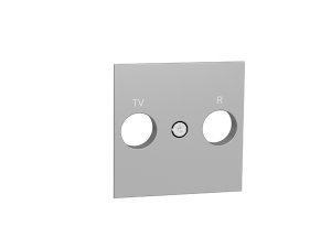 Caratula Toma TV/FM Aluminio NEW UNICA EUNEA NU944030