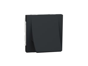 Salida de cables 2 modulos Antracita SCHNEIDER NEW UNICA EUNEA NU386254