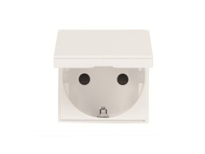 Base 2p+t c/tapa prot.inf. ZENIT NIESSEN N2288.1 blanco