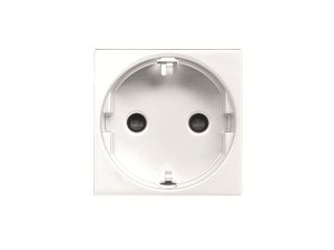 Base 2p+t conexión automática ZENIT NIESSEN N2288.6 blanco