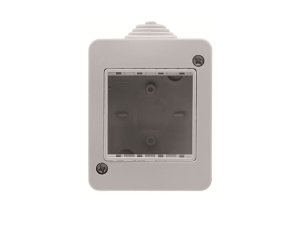 Caja estanca IP40 para 2 mod. ZENIT Stylo  NIESSEN N3291.1