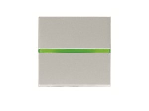 Interruptor con piloto control ZENIT NIESSEN N2201.5 Plata