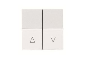 Interruptor para persianas ZENIT NIESSEN N2244.1 blanco