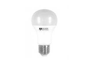 Lámpara Led Aluminum LED 3000K E27 15W SILVER SANZ 980527