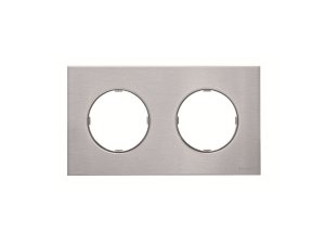 Marco 2 elementos acero inoxidable SKYMOON NIESSEN 8672 OX