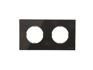 Marco 2 elementos cristal negro SKYMOON NIESSEN 8672 CN