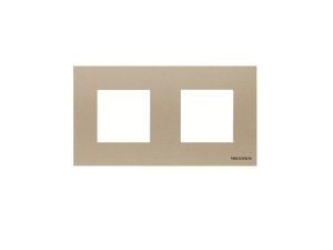 Marco 2 ventanas ZENIT NIESSEN N2272.1 Cava