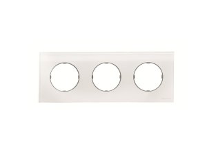 Marco 3 elementos cristal blanco SKYMOON NIESSEN 8673 CB