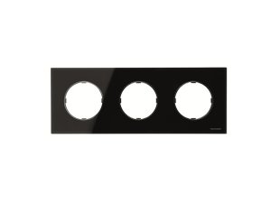 Marco 3 elementos cristal negro SKYMOON NIESSEN 8673 CN