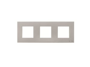 Marco 3 ventanas ZENIT NIESSEN N2273 Plata