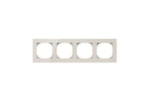 Marco 4 elementos cristal blanco SKY NIESSEN 8574 CB