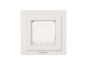 Marco IP55 2m.  ZENIT blanco NIESSEN N3271 blanco