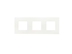 Marco básico 3 ventanas ZENIT NIESSEN N2273.1 blanco