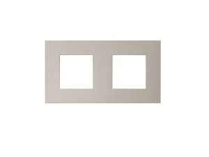 Marco básico de 2 elementos ZENIT NIESSEN N2272.1 Plata