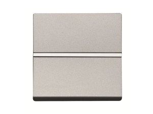 Pulsador sin grabado ZENIT NIESSEN N2204.7 Plata