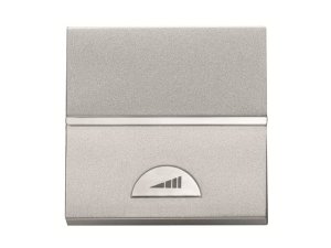 Regulador electrónico pulsación ZENIT NIESSEN N2260 Plata