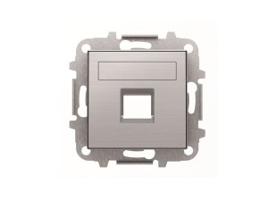 Tapa 1 conector persiana acero inox. SKY NIESSEN 8518.1 AI