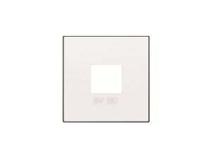 Tapa cargador USB blanco SKY NIESSEN 8585 BL