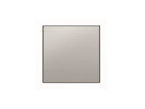 Tapa salida cab/puls tirador acero inox. SKY NIESSEN 8507 AI