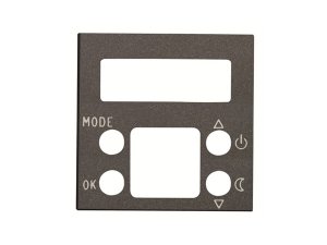 Tapa termostato digital ZENIT NIESSEN N2240.5 Antracita