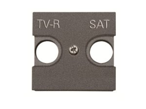 Tapa toma tv+r/sat ZENIT NIESSEN N2250.1 Antracita