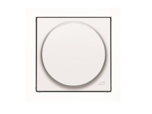 Tapa+botón regul. girat. blanco soft SKY NIESSEN 8560.2 BL