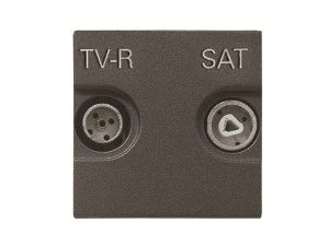 Toma tv-r-sat intermedia ZENIT NIESSEN N2251.8 Antracita