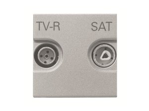 Toma tv-r-sat intermedia ZENIT NIESSEN N2251.8 Plata