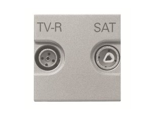 Toma tv - r-sat única ZENIT NIESSEN N2251.3 Plata