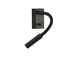 Aplique cabecero Led 3W 3200K Negro DAVIÚ ACB Ref.16/3239 A32391N