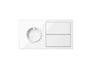 Kit front 2 elementos base + tecla blanco SIMON 10020203-130