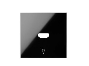 Tapa para conector HDMI 2M negro SIMON 10001094-138