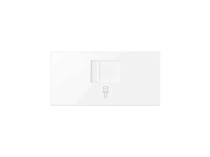 Tapa v&d plana CG para 1 RJ45 blanco SIMON 10000005-130