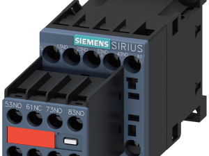 contactor auxiliar, 7 NA + 1 NC, DC 24 V, Tamaño S (3RH2271-1BB40)