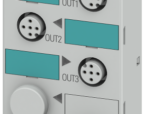 Módulo compacto AS-i K45 digital esclavo A/B, 3DQ, (3RK2100-1EQ20-0AA3)