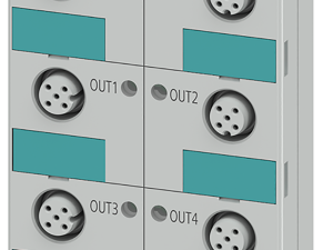 Módulo compacto AS-i K60 digital 4DI/4DQ, IP67 4 e (3RK1400-1DQ03-0AA3)