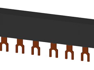 Embarrados trifásicos Distancia entre dientes 45 m (3RV1915-1CB)