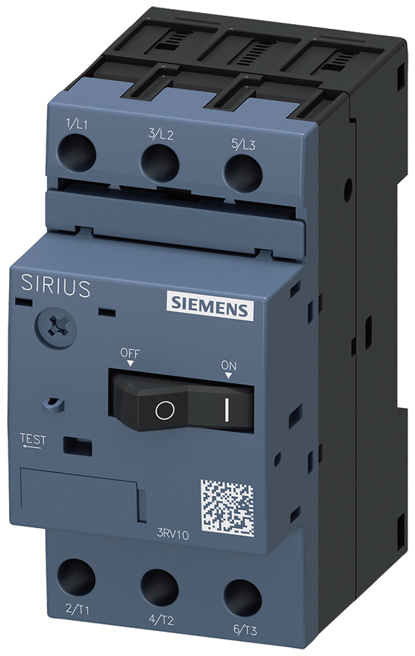 Interruptor automático tamaño S00 para protección (3RV1011-0CA10)