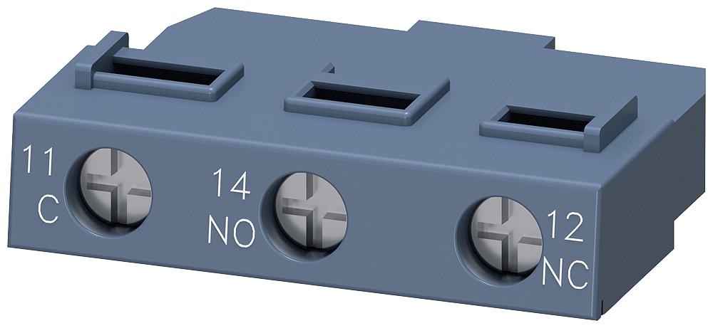 interruptor auxiliar transversal 1W, borne de torn (3RV2901-1D)