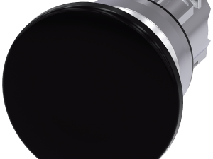 pulsador de seta, 22 mm, redondo, metal, brillante (3SU1050-1BD10-0AA0)