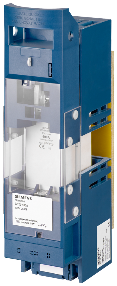 Interruptor-seccionador con fusibles tipo base por (3NJ6213-1AB00-0AA0)