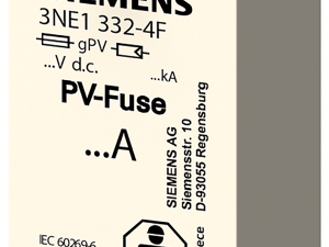 Cartucho de fusibles PV, con contactos de cuchilla (3NE1332-4F)