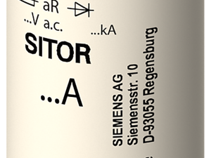 Cartucho de fusibles SITOR, con contactos de cuchi (3NE7432-0U)