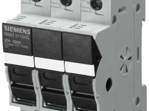 SENTRON, portafusibles, clase CC, 3 polos, In: 30 (3NW7533-0HG)