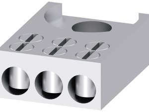 Borne triple 3x 2,5 - 16mm2, para tamaño NH00 con (3NP1933-1BE10)