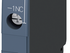 Bloque de contactos auxiliares frontal, 1 NC, born (3RH1921-1CA01)