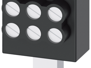 Borne triple 3x 2,5 - 16mm2, para tamaño NH000, NH (3NP1923-1BE20)