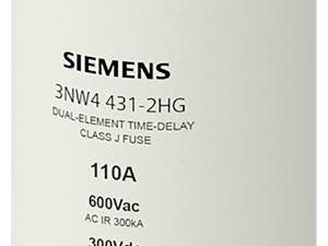 Cartucho fusible clase J 110 A 600 V rápido, las d (3NW4431-1HG)