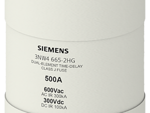 Cartucho fusible clase J 600 A 600 V rápido, las d (3NW4670-1HG)