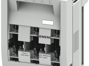 SENTRON, portafusibles, clase J, 3 polos, In: 200 (3NW7431-7HG)